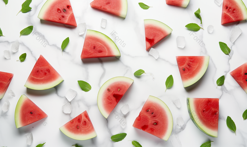 清凉冰爽西瓜小清新的效果背景图,高清,摄影图,摄影图片,图片大全,摄影图免费下载